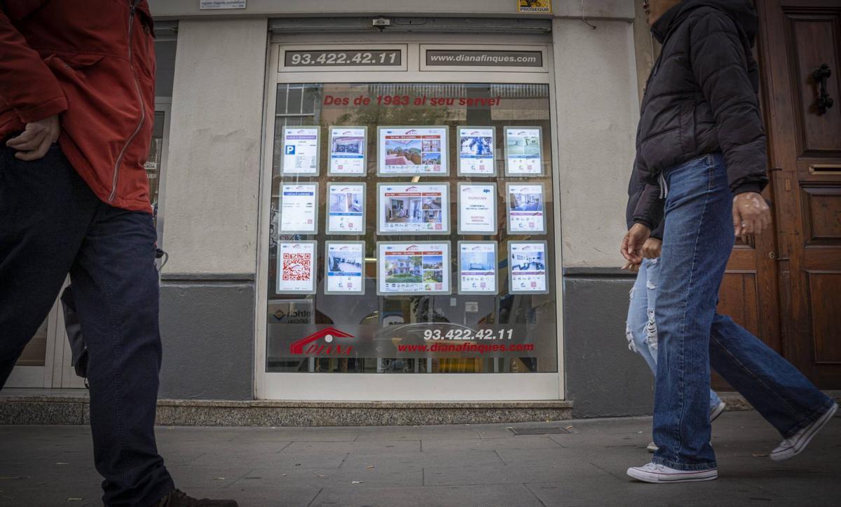 El lloguer puja en 41 barris de BCN amb preus d’entre 600 i 2.248 euros