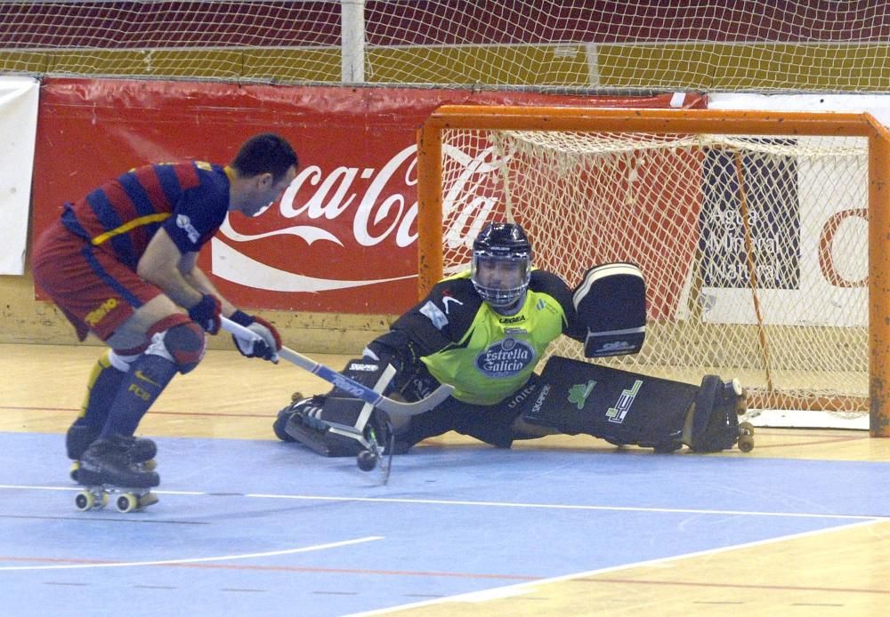 Empate del Liceo ante el Barça en Riazor