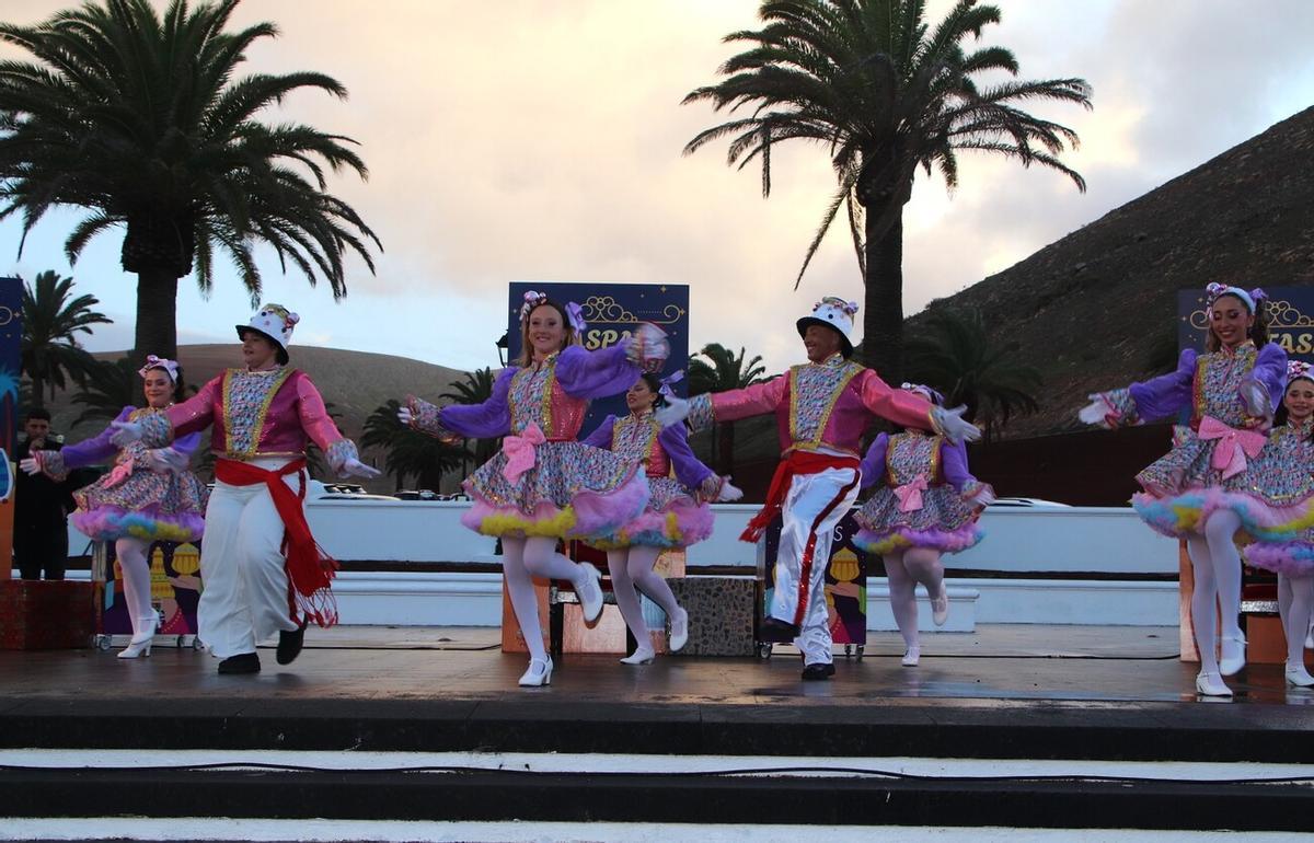 Espectáculo en Yaiza de Reyes Magos