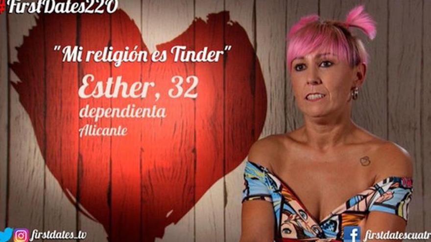 Esther, concursante de &#039;First Dates&#039;.