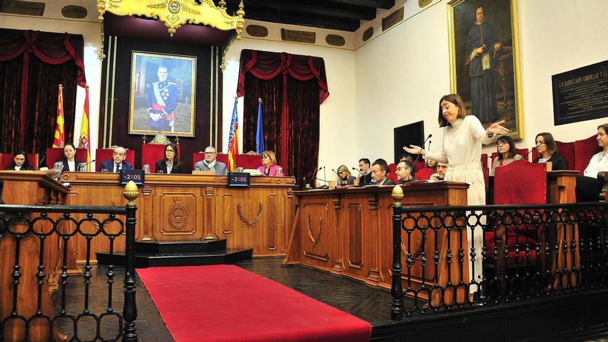 El pleno de los presupuestos celebrado el pasado mes de diciembre.