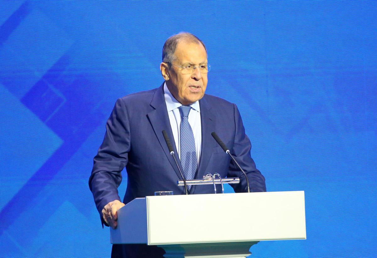 El ministro de Exteriores ruso, Serguéi Lavrov.