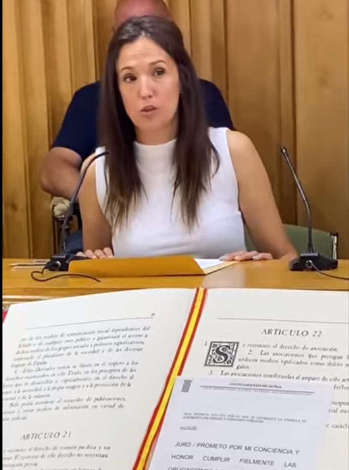 Virginia Sanz, nueva alcaldesa de Buñol