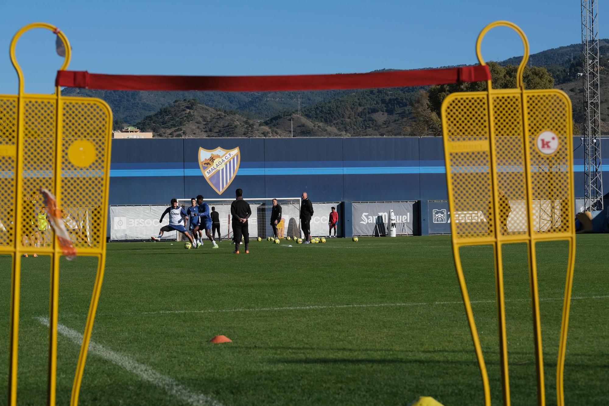 Entrenamiento del Málaga CF (22.01.23)