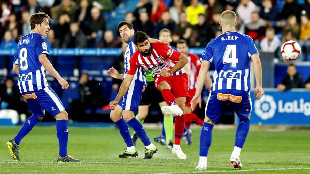 Diego Costa se despidió del dique seco con un golazo