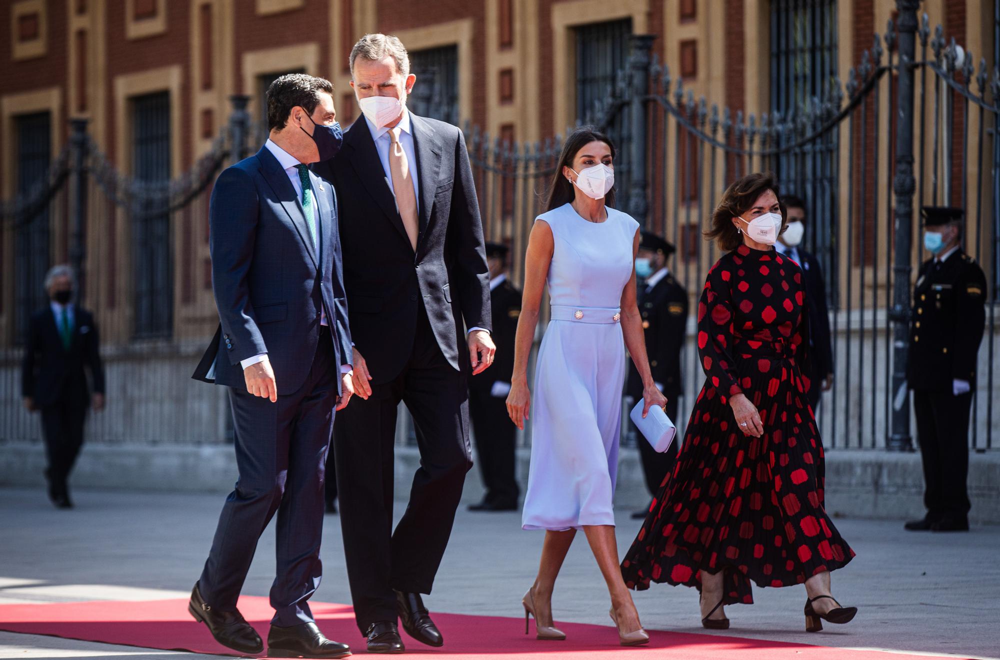 El Rey Felipe VI recibe en Sevilla la Medalla de Honor de Andalucía