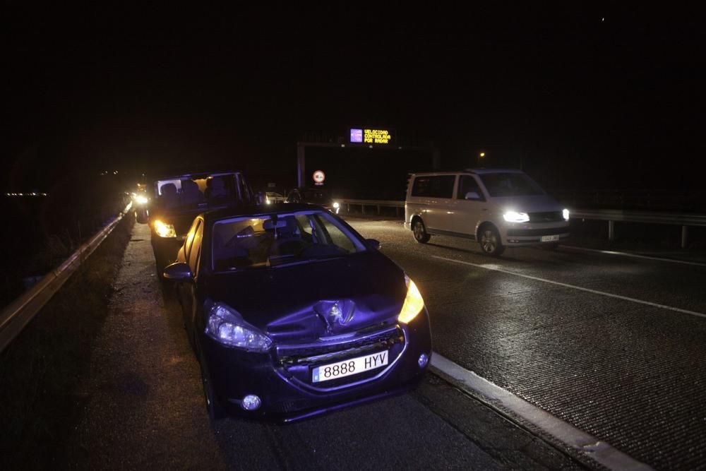 Accidente de tráfico en la "Y"