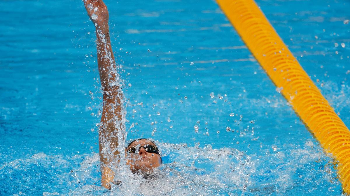 Mireia Belmonte se clasifica para la final de 400 estilos.