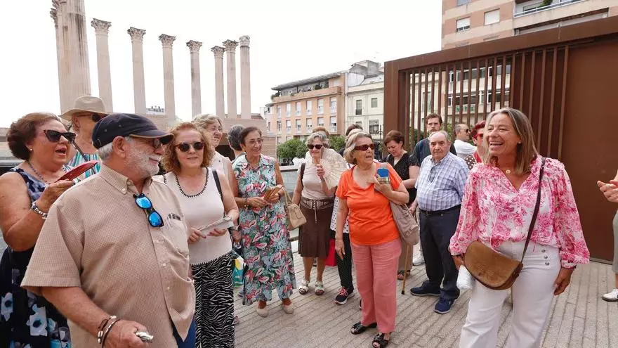 Primeras visitas al Templo Romano de Córdoba