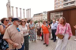 Primeras visitas al Templo Romano de Córdoba