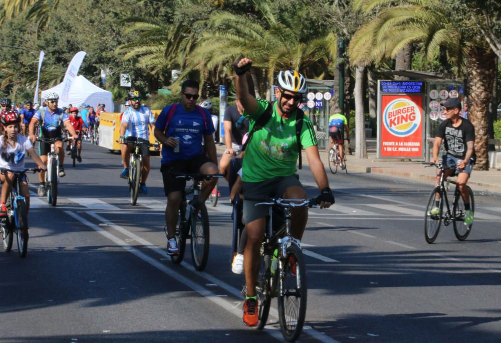 Día de la Bici en Málaga