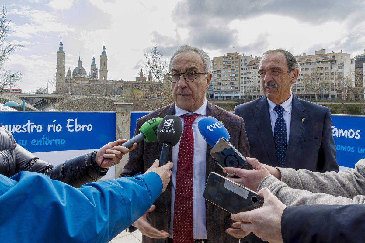 El presidente del Comité Olímpico Español, Alejandro Blanco (c), que se presentará a la reelección para un sexto mandato al frente del COE. EFE/JAVIER BELVER