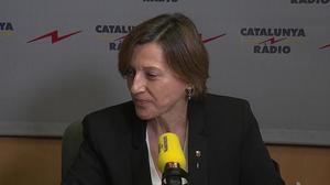 Declaracions de Carme Forcadell a Catalunya Ràdio: No dimitiré per haver complert les meves funcions.
