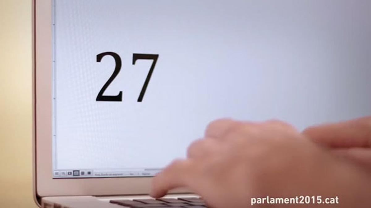 Campanya institucional de la Generalitat sobre el vot per correu i per als invidents de les eleccions del 27-S.