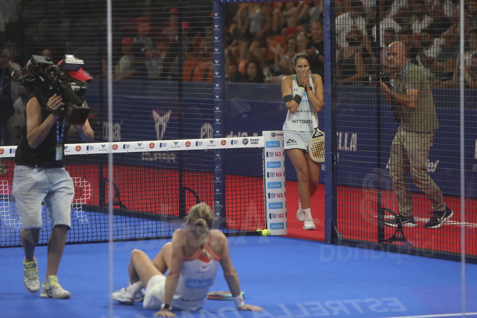 Final femenina del Estrella Damm Valencia Open en La Fonteta con Tamara Icardo