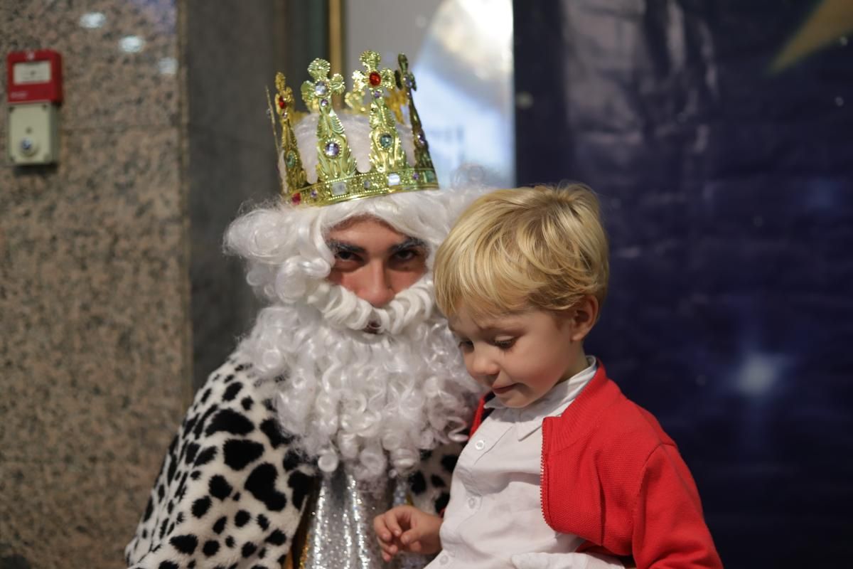 Fotos con los Reyes Magos realizadas el 3 de enero de 2018