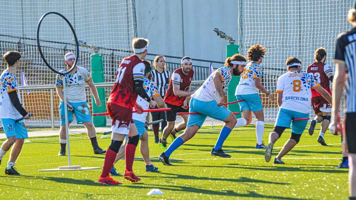 Quádbol, el deporte de contacto inclusivo que se aleja de la magia