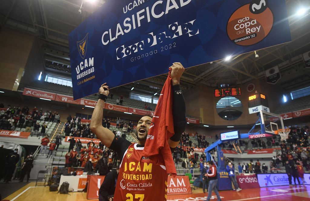 El UCAM Murcia hace historia y se clasifica para la Copa del Rey de Granada