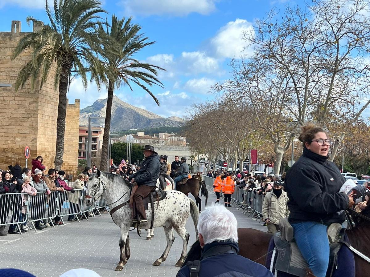 Las 'Beneïdes' han contado con una gran participación de jinetes con sus caballos.