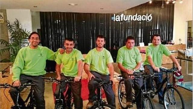 Bicicletes d'inserció laboral per reduir la contaminació