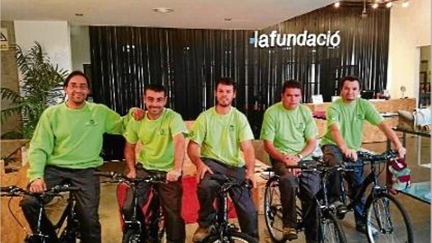 Bicicletes d&#039;inserció laboral per reduir la contaminació