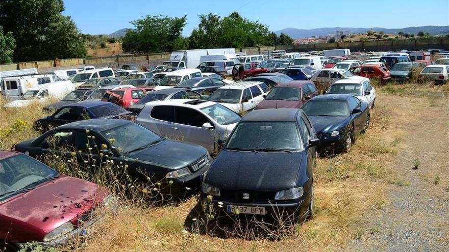 El Ayuntamiento de Plasencia subastará 119 vehículos almacenados en Capote