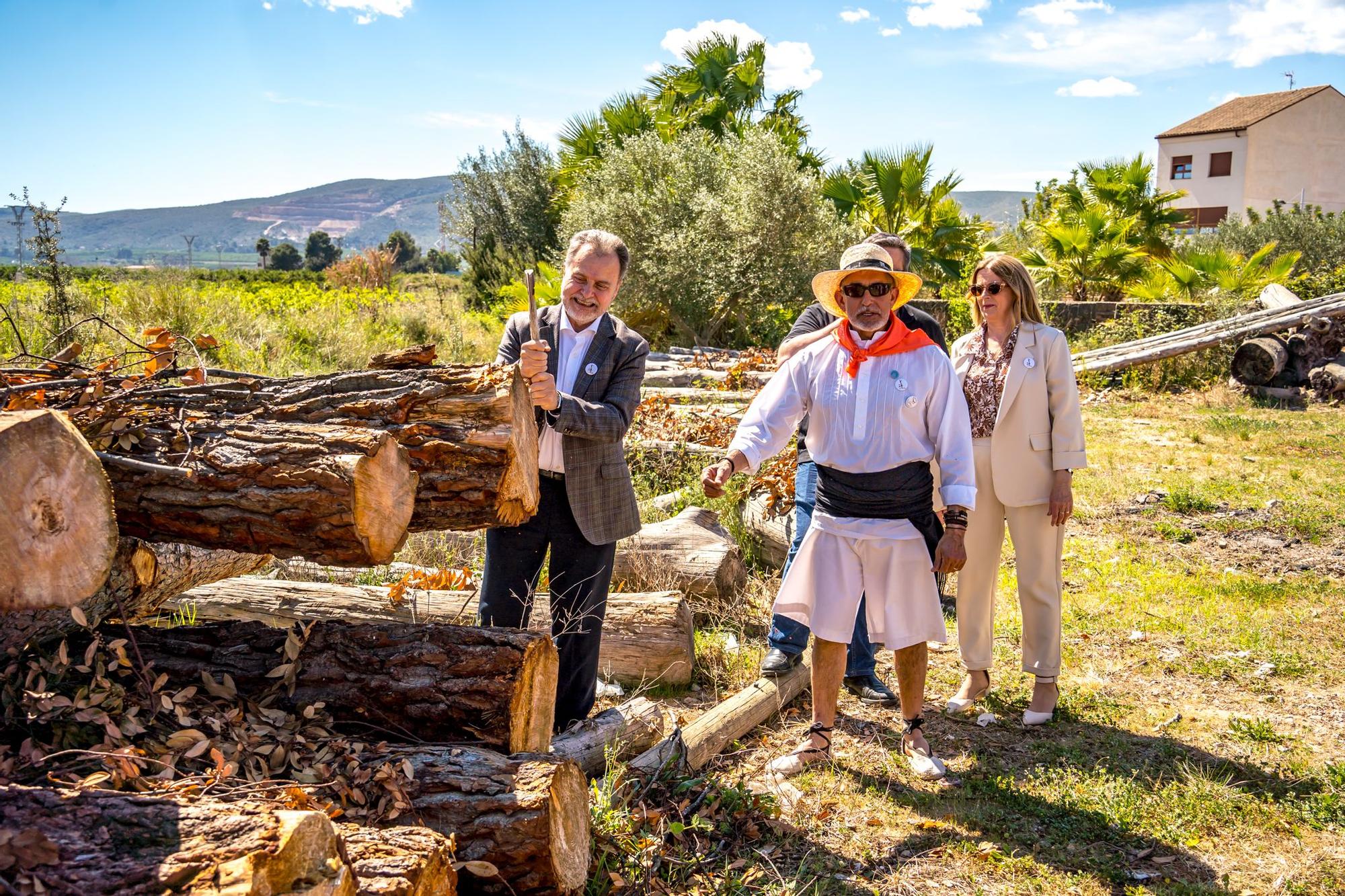 Antella festeja la declaración de la "maerà" como Patrimonio de la Humanidad