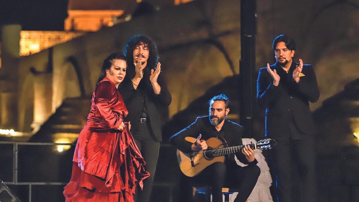 Mercedes de Córdoba, en la Noche Blanca del Flamenco.