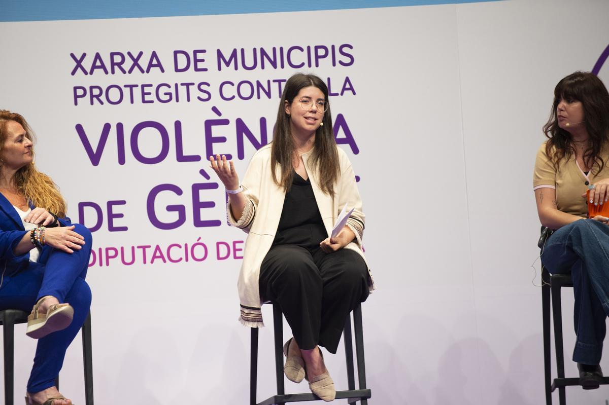 La concejala de Benicolet, Cristina Codina, participó en el encuentro.