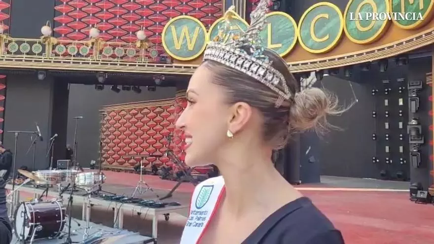 Carla Benítez, Reina del Carnaval de Las Palmas de Gran Canaria 2026