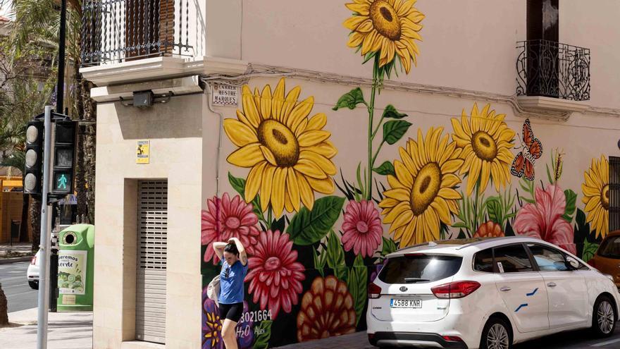 El arte urbano embellece Alicante