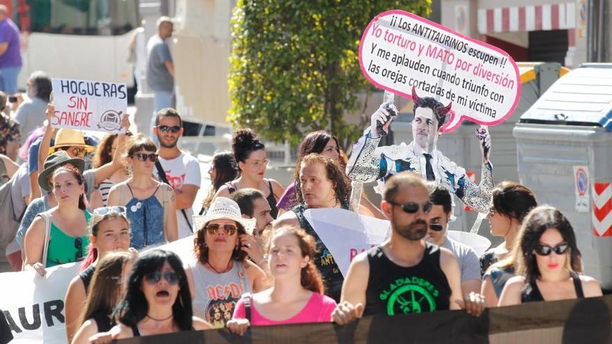 Marcha antitaurina en Alicante
