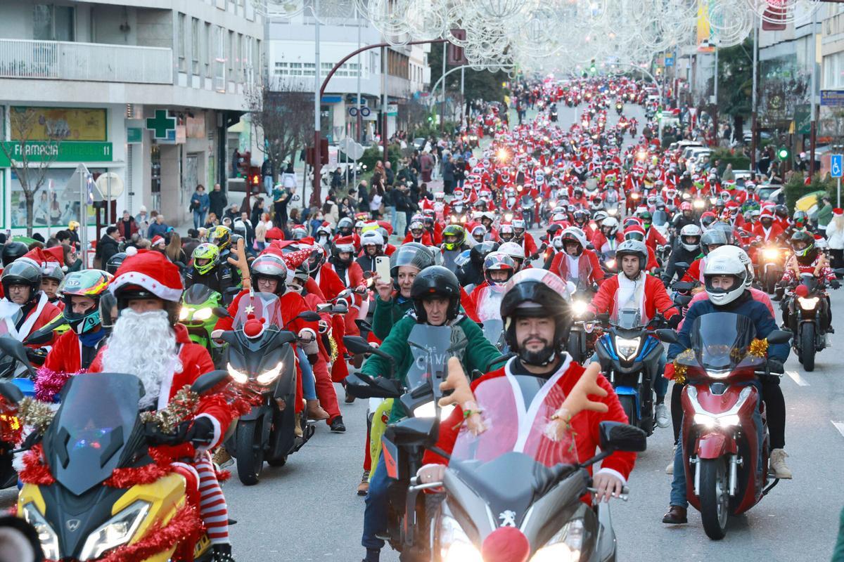 Miles de papanoeles invaden Vigo