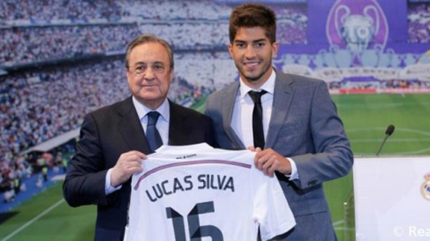 Lucas Silva, presentado como nuevo jugador del Real Madrid