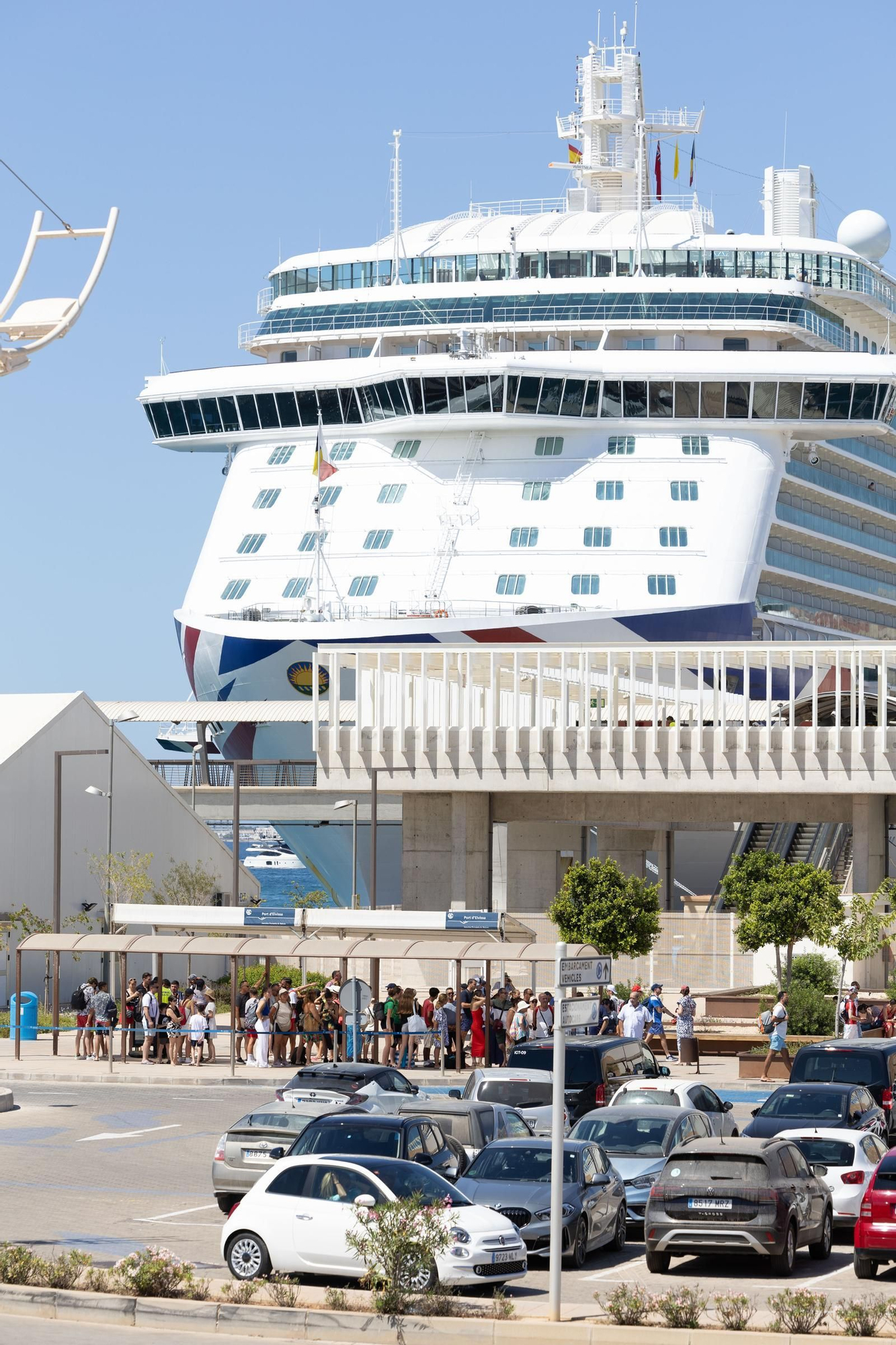 Galería: Portesta contra  los cruceros en Ibiza