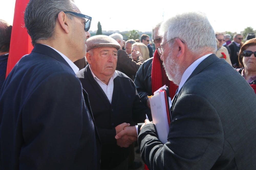 Primer homenaje oficial a las víctimas del franquismo en Málaga