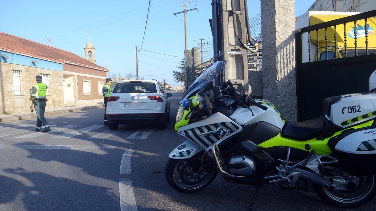 Control de alcoholemia en Vilanova de Arousa