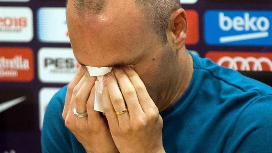 Iniesta: &quot;Me siento orgulloso y me voy en paz conmigo mismo&quot;