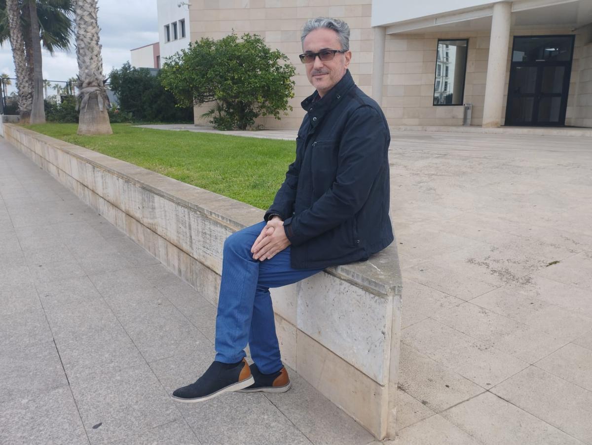 El secretario de la AUGC-Baleares, Luis Fernández del Blanco.