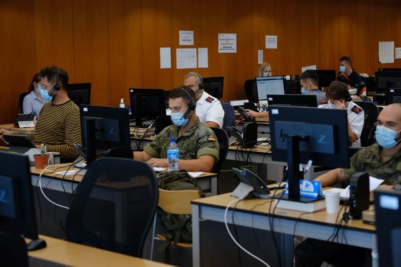 Equipo de rastreo Covid de la Biblioteca del Estado