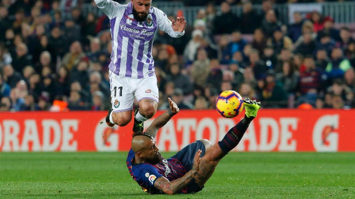 El 1x1 de los jugadores del Barça en la primera parte ante el Valladolid