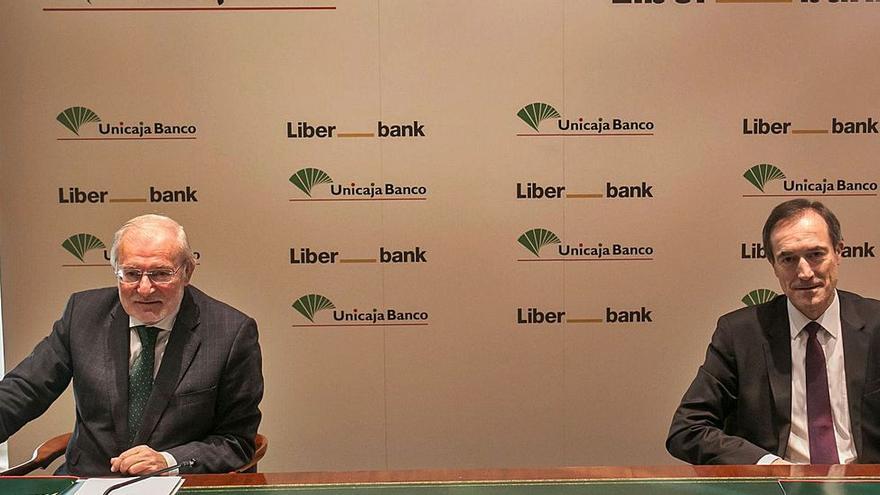 Liberbank y Unicaja firman su fusión