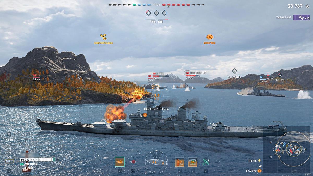 Una imagen de 'World of Warships'.