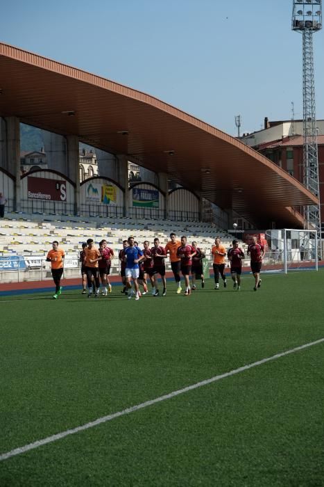 Primer día de entrenamientos del Caudal Deportivo