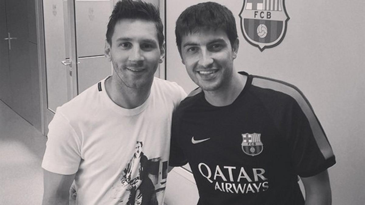 Messi pubicó esta foto en Instagram