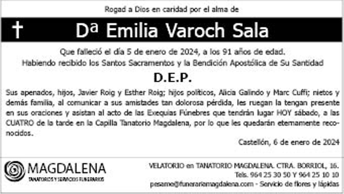 Dª Emilia Varoch Sala