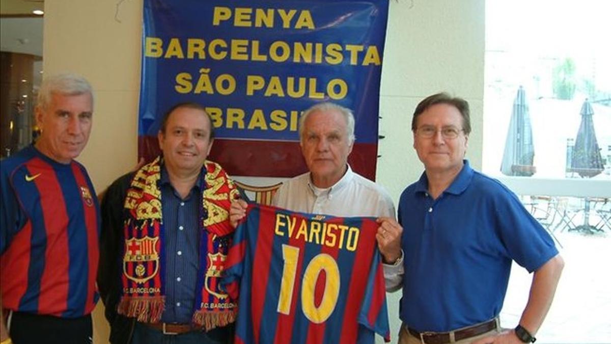 Evaristo es toda una institución en Brasil y guarda muy buenos recuerdos de su etapa en el FC Barcelona