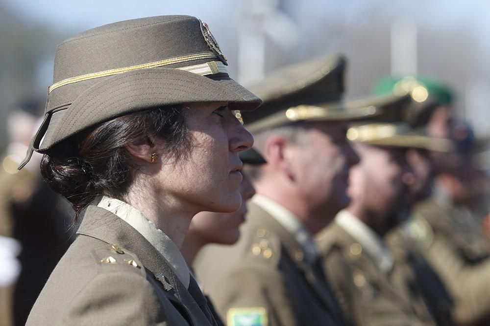 El general Ignacio Olazábal recibe el mando de la BRI X