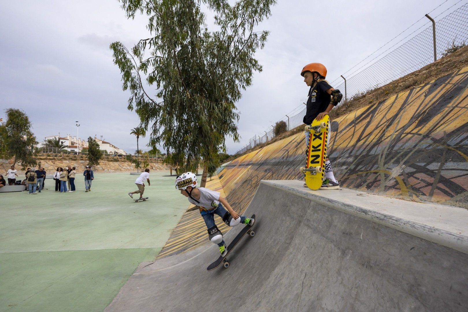 Parque inundable y skateboard en Torrevieja
