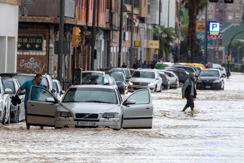 Los efectos de la gota fría